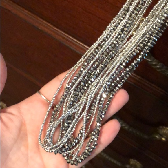 **SOLD** Charming Charlie Sparkly Long Necklace - Picture 3 of 4